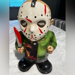 Brand NEW and Gorgeous❣️👀❣️ Jason Vorhees Lawn/Garden Gnome😍👀😍.